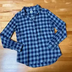 UNIQLO ユニクロ　チェックシャツ　冬素シャツ　ネルシャツ