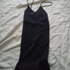 PLSTプラステMキャミソールワンピース黒 未着用