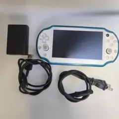 SONY PlayStation Vita 本体 ブルー ソフト付き - メルカリ