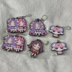 名探偵プリキュア ラバーマスコット6点セット