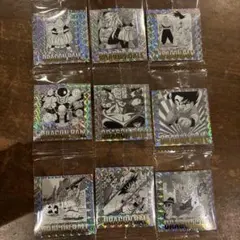 ドラゴンボールの40周年ウエハースのシール9枚セット