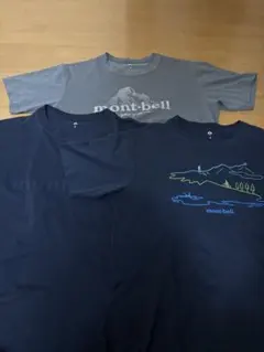 モンベル　mont-bell Tシャツ　半袖　サイズS 3枚組