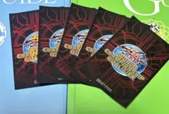 遊戯王公式スリーブ　WCQ2011 竜の紋章 赤　5枚