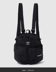 韓国umbro ブラック リュック・バックパックのサムネイル
