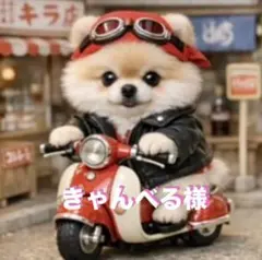 きゃんべる様　ポメちゃん　トートバッグ　小物入れ