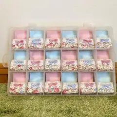 18収納ケース お布団付き 収納 推し活 赤ちゃん 5cmぬい グッズ お
