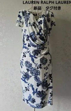 新品　タグ付き　LAUREN　RALPH LAUREN カシュクール　ワンピース