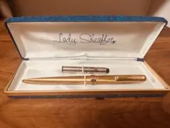 希少 70年代 L SHEAFFER 630 ボールペン 14K 未使用品セットのサムネイル