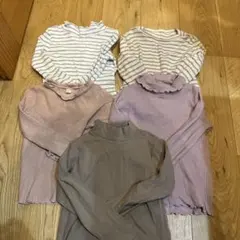 長袖カットソー 5点セット　110