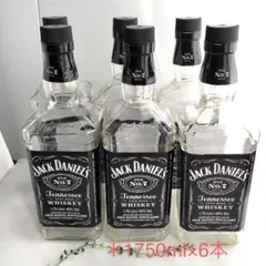 ジャックダニエル 3000ml 空瓶 6本 Jack Daniels - メルカリ