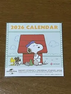 非売品 スヌーピー 2026年 卓上カレンダー