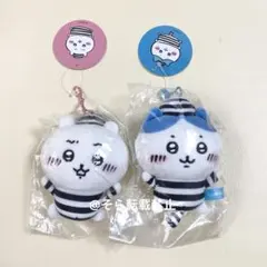 ちいかわ ハチワレ 囚人 ２個セット マスコット キーホルダーのサムネイル