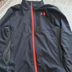 Under Armour フルジップジャケット L ブラック/レッド