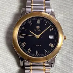 ROYAL LONDON　腕時計　コンビ　ブラック/ゴールド　ヴィンテージのサムネイル