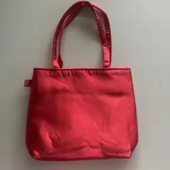 TIRTIR ノベルティポーチ トートバッグ 赤 レッド 未使用