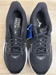 新品、未使用　ミズノ　ウエーブライダー 28 ジョギング マラソン　24.5 黒
