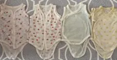 ベビー肌着 60cm 4点セット