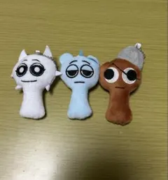 スプランキーぬいぐるみキーホルダー3体セット