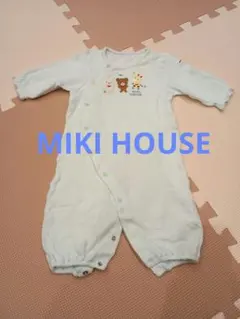 【美品】MIKI HOUSE ベビー ロンパース カバーオールのサムネイル