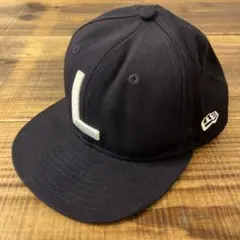 【希少】LI HUÁ kids ×NEWERA キャップ　ネイビー　52cm