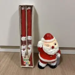 サンタクロース　キャンドルセット