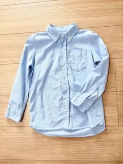 GAP KIDS 長袖シャツ ボタンダウン ライトブルー　フォーマル　セレモニー