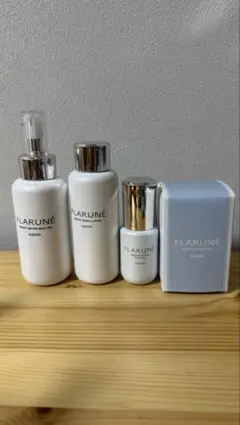 FLARUNÉ スキンケア 3点セット+ノベルティ