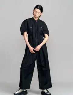 s'yte NYLON TAFFETA SHORTSLEEVE JUMPSUIT - メルカリ