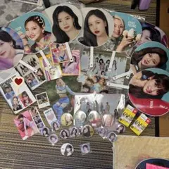 TWICE グッズセット うちわ フォトカード バッジ