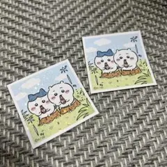 ちいかわ シールコレクション3 No.129 2枚セット ちいかわ ハチワレのサムネイル
