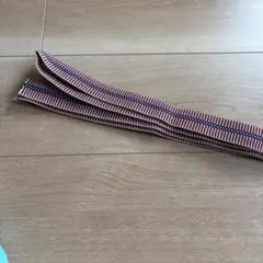 帯　お祭り用　キッズ用　 赤と白のストライプ