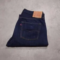 00s Levi's 66501 ダブルネーム デニム 濃紺 旧日本製 W33