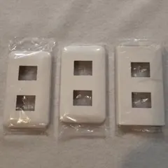 スイッチカバー 3個セット WTF7002W/WTF8002w