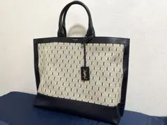 [美品] SAINT LAURENT PARIS モノグラム レザートートバッグのサムネイル