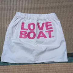 LOVE BOATホワイトミニスカート！