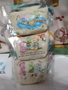 新品 ディズニーシー ダッフィー＆フレンズ サニーファン ポーチ セット