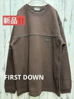 ♠️新品　FIRST DOWN ファーストダウン　トレーナー　プルオーバーのサムネイル
