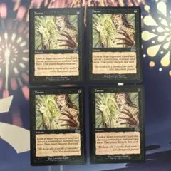 MTG Wall of Blossoms 花の壁 4枚セット - メルカリ
