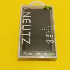 【未開封】 ソフトレザーケース iPhone 11 Pro Max エレコム