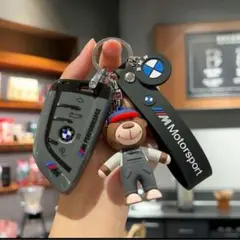 BMW M Motorsport ベア キーホルダー＋スマートキー保護カバー