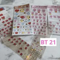 BT21 BTS マスコットシール　セット