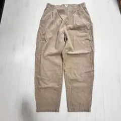 earth music&ecology ベージュ コーデュロイパンツ