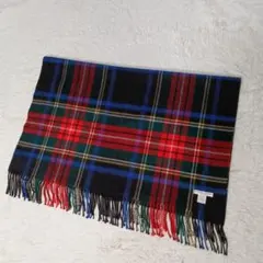 セール⭐︎Johnstons of Elgin カシミヤ ストール チェック - メルカリ