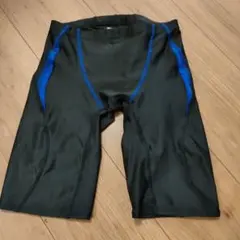 Speedo 水着 ハーフスパッツ ブラック×ブルーのサムネイル