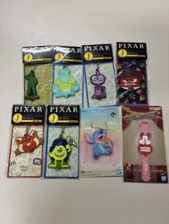 ディズニー　ピクサー　PIXAR 一番くじ　ラバーチャーム