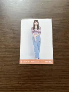 乃木坂46　森平麗心　サマーニット　生写真