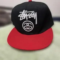 Stüssy CAPZ 黒赤キャップ