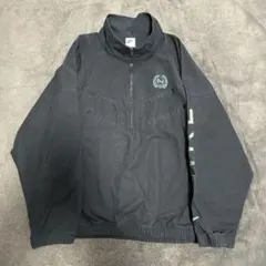 NIKE ハーフジップ ナイロンジャケット ブラック