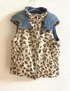 RODEO CROWNS ロデオクラウンズ ダウンベスト リバーシブル Sサイズ