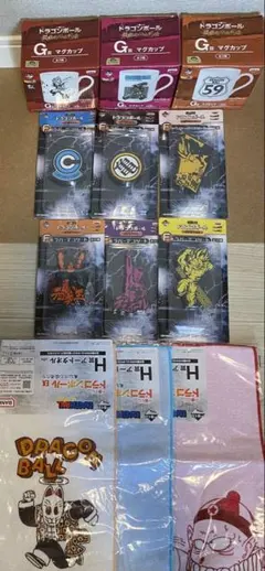 ドラゴンボール　一番くじ　マグカップ　ラバーデコシートのサムネイル